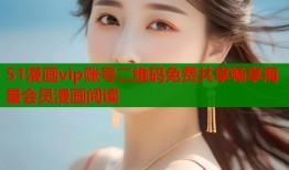 51漫画vip账号二维码免费共享畅享海量会员漫画阅读