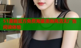 51漫画官方免费海量漫画高清无广告阅读体验