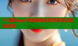 51漫画app内购破解免费畅享高清漫画资源
