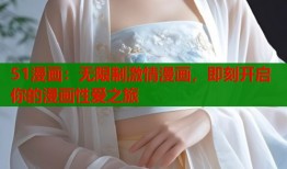51漫画：无限制激情漫画，即刻开启你的漫画性爱之旅