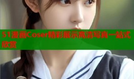 51漫画Coser精彩展示高清写真一站式欣赏