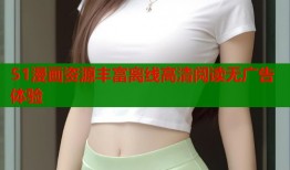 51漫画资源丰富离线高清阅读无广告体验