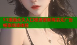 51漫画永久入口极速更新高清无广告畅享阅读体验