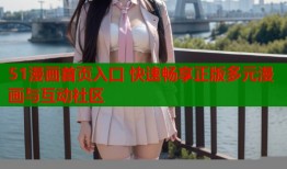 51漫画首页入口 快速畅享正版多元漫画与互动社区