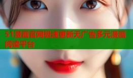 51漫画官网极速更新无广告多元漫画阅读平台