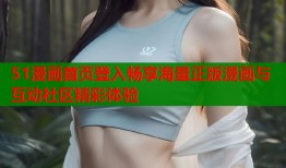 51漫画首页登入畅享海量正版漫画与互动社区精彩体验