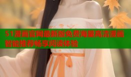 51漫画官网最新版免费海量高清漫画智能推荐畅享阅读体验