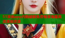 51漫画app内购破解免费畅享海量高清漫画资源