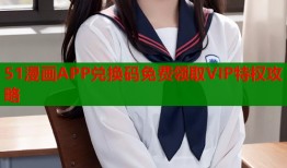 51漫画APP兑换码免费领取VIP特权攻略