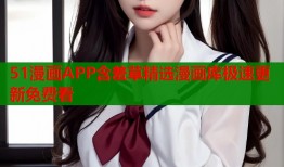 51漫画APP含羞草精选漫画库极速更新免费看