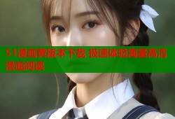 51漫画黄版本下载 极速体验海量高清漫画阅读