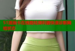 51漫画卡在线路检测利器快速诊断网络状态