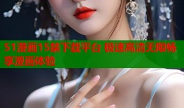 51漫画15禁下载平台 极速高清无限畅享漫画体验