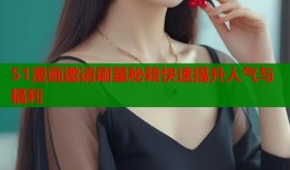 51漫画邀请刷量秘籍快速提升人气与福利