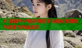 51漫画WIP精彩预览平台轻松管理创作进度与作品展示