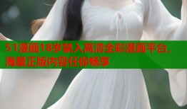 51漫画18岁禁入高清全彩漫画平台，海量正版内容任你畅享