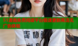 51漫画免费阅读平台极速更新高清无广告体验