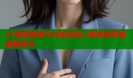 51漫画韩漫平台精选热门韩漫免费看最新章节
